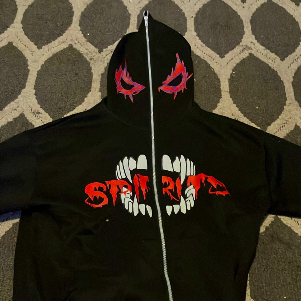 Black full zip up jacket